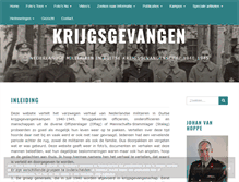 Tablet Screenshot of krijgsgevangen.nl